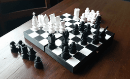Judeo-Christian Chess Board Game 3d model