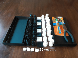Judeo-Christian Chess Board Game 3d model