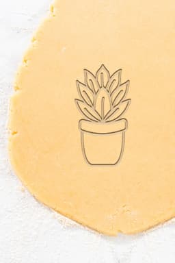 Flower Cookie Cutter, Biscuit Cutter 3d model