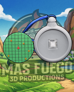 Dragonball Locator - Clickies - Fidget Keyboard Clicker 3d model