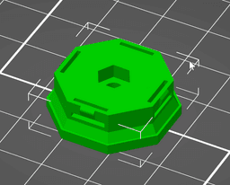 Remix of Multiboard Snap for M3 Nut 3d model