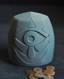 Gossip Stone Piggy Bank 3d model