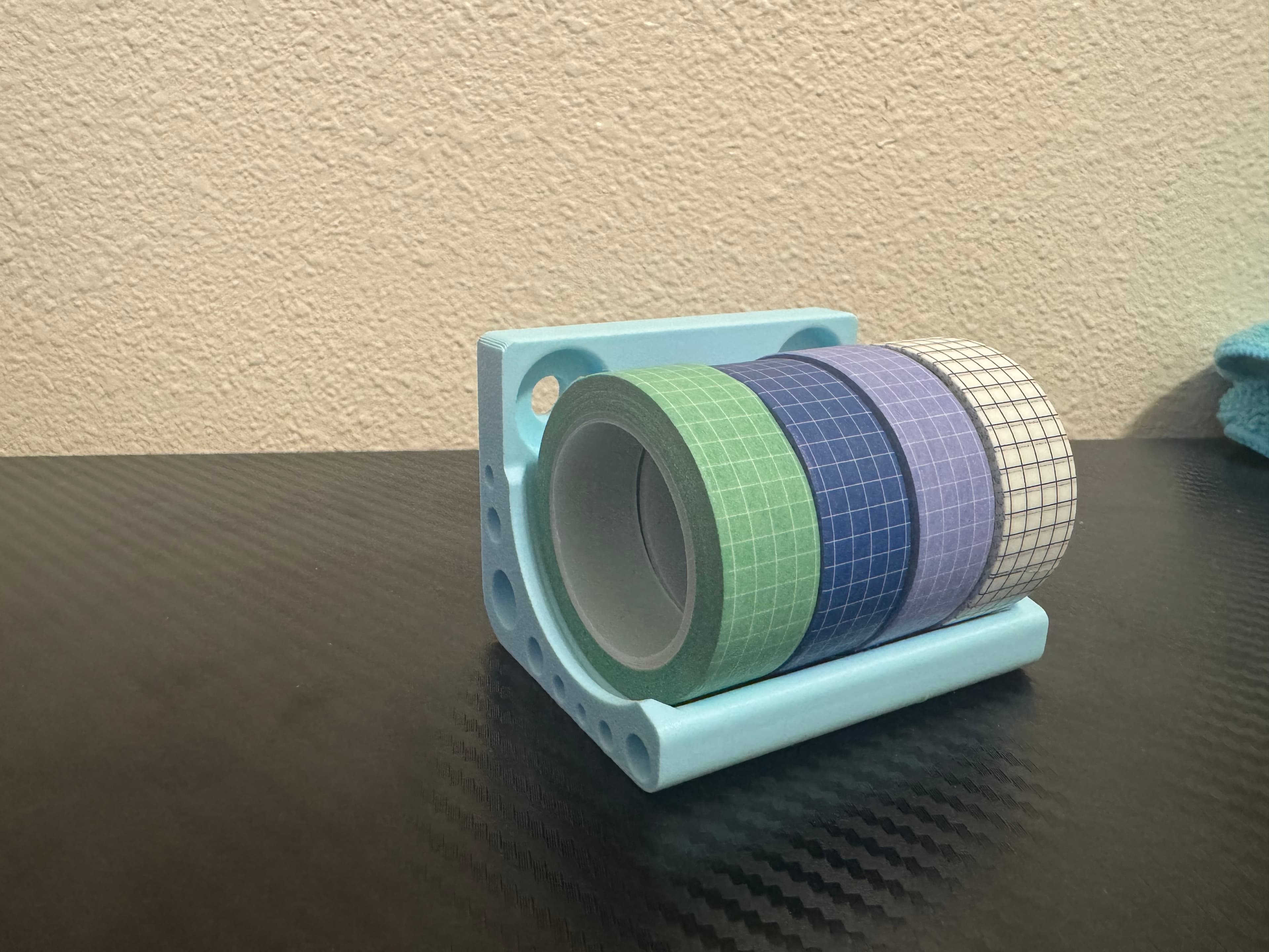 Multiboard - Washi Tape Holder - 4 Rolls 3d model