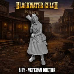 Lily - Veteran Doctor 3d model