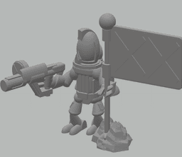 Fhw SCC Elite Bannerman 3d model
