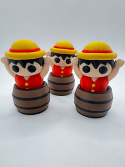 Luffy Fidget Clicker 3d model