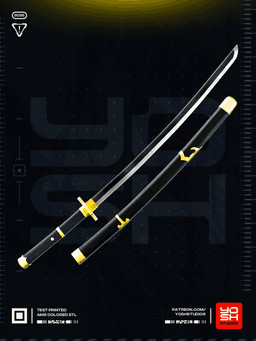 Green Pirate Katanas 3D Printer STL 3d model
