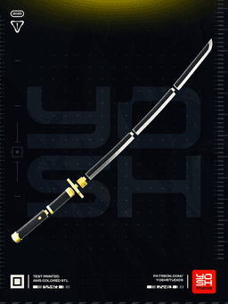Green Pirate Katanas 3D Printer STL 3d model