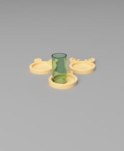 ANIMALS COASTER 3d model