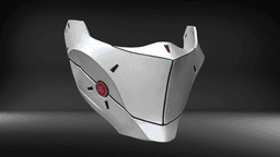 Cyborg Mask V1 3d model
