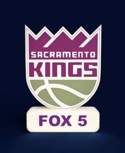 Sacramento Kings Sign - LED Strip Compatible 3d model