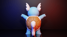 Wartortle By Colors 3d model