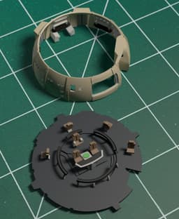1/350 TMP Refit Bridge Interior 3d model