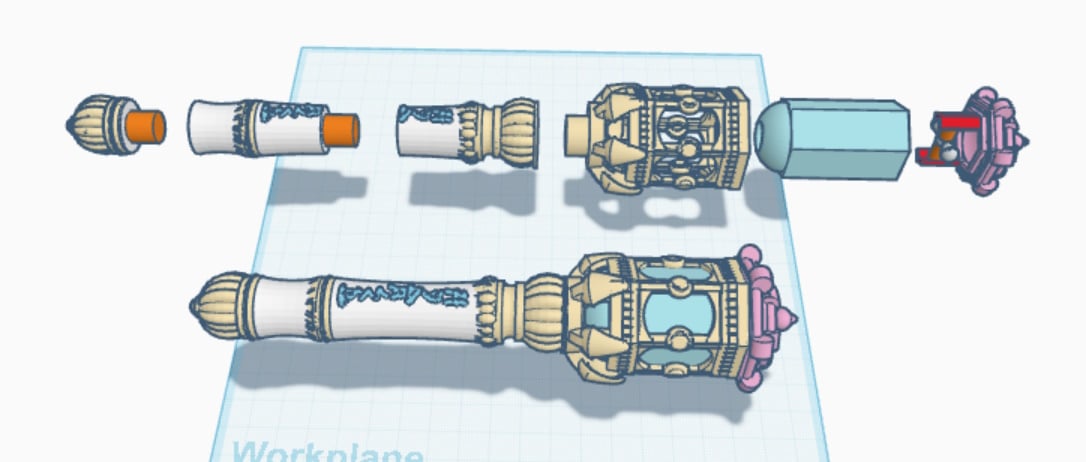 TMNT Time Scepter 3d model