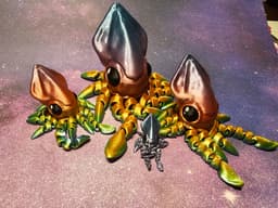 Squids! 3d model