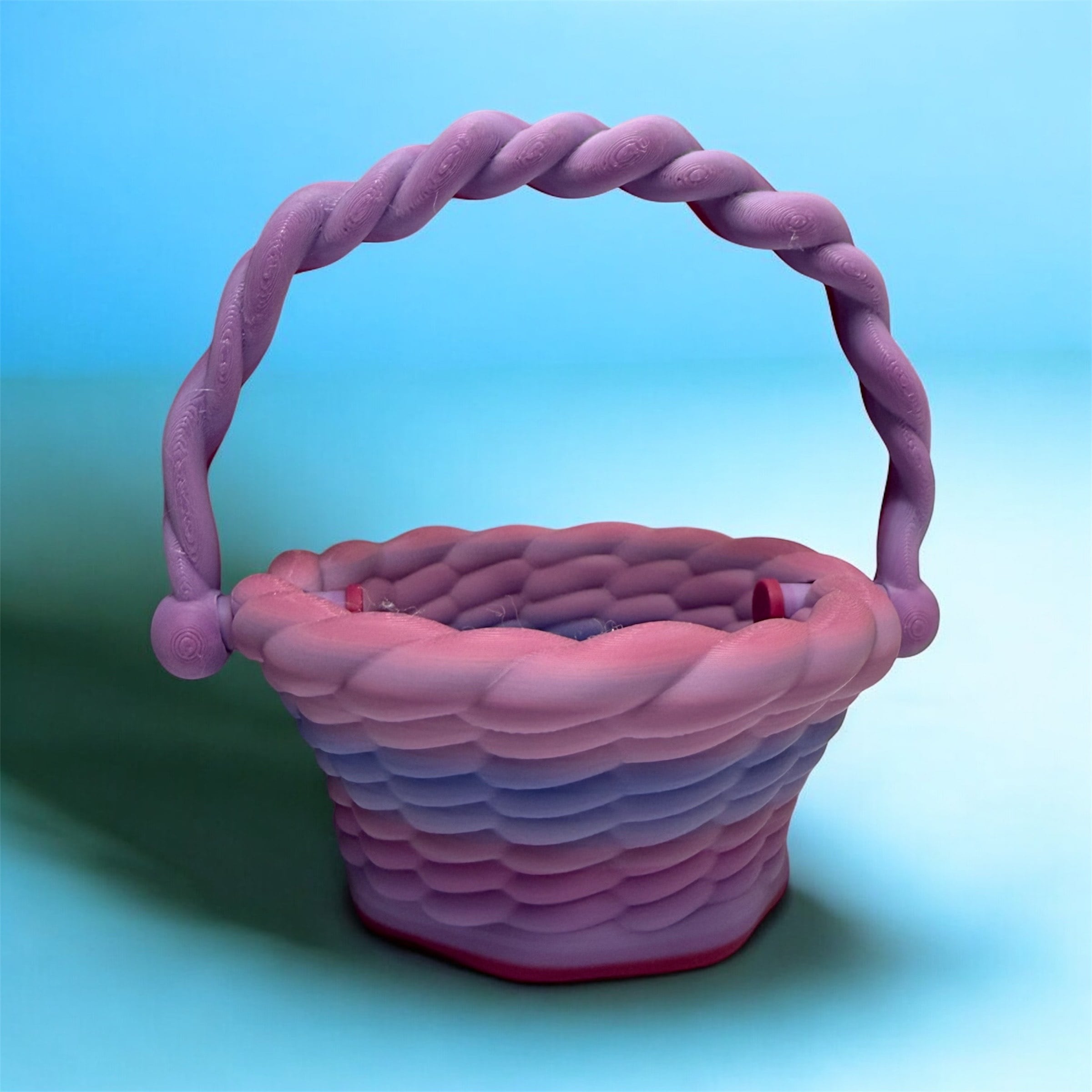Weaved Basket 3d model