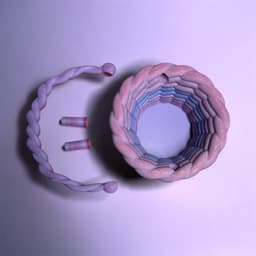Weaved Basket 3d model