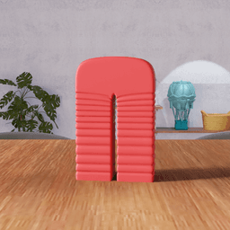 Arch Ribbed Vase 3d model