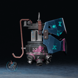 Jinx Grenade 3D Printer STL File 3d model