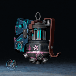 Jinx Grenade 3D Printer STL File 3d model