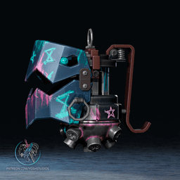 Jinx Grenade 3D Printer STL File 3d model