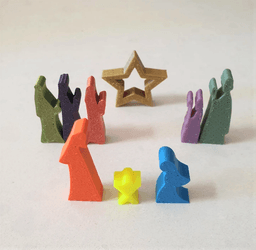 Christmas Nativity 3d model