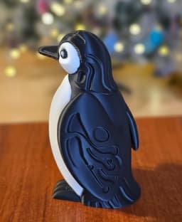 Ornate Penguin Figure 3d model