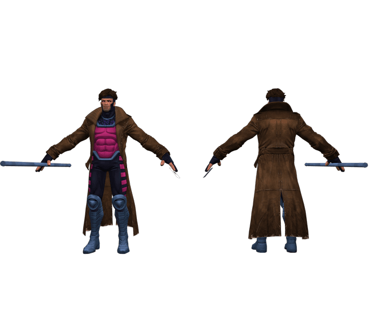 Remy LeBeau - Gambit 3d model