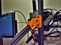 2020 Extrusion - Pivot/Hinge - Midspan 3d model