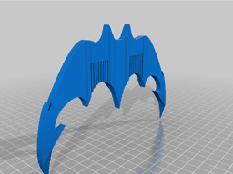 Batman 1989 Batarang 3d model