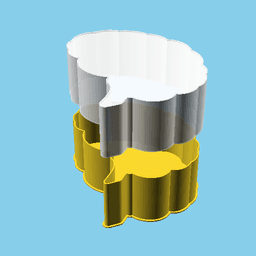 Brain, nestable box (v1) 3d model