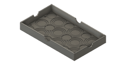 Token Box for Miniatures Wargaming 3d model