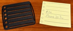 USB NOTE | STICKY NOTE HOLDER & STENCILS 3d model