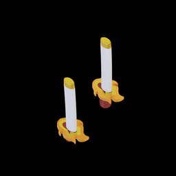 Rengoku Pool Noodle Sword 3d model