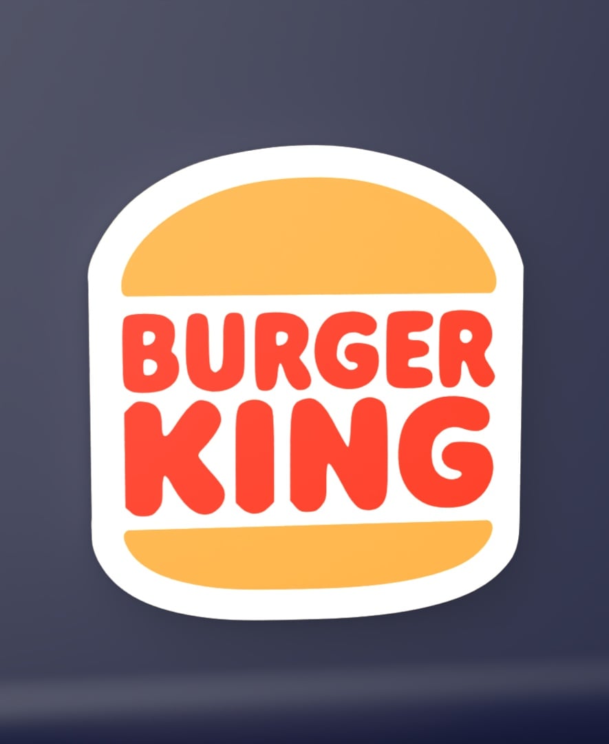 Burger King V2 - LED Strip compatible 3d model