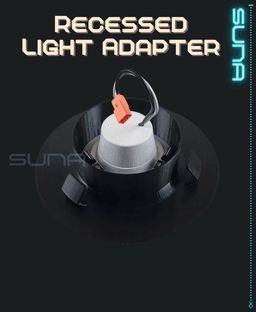 4" to 6" Recessed Light Adapter 3d model