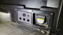 Tacoma Bed Cubby - Power Door - Empty piece installed - 3d model