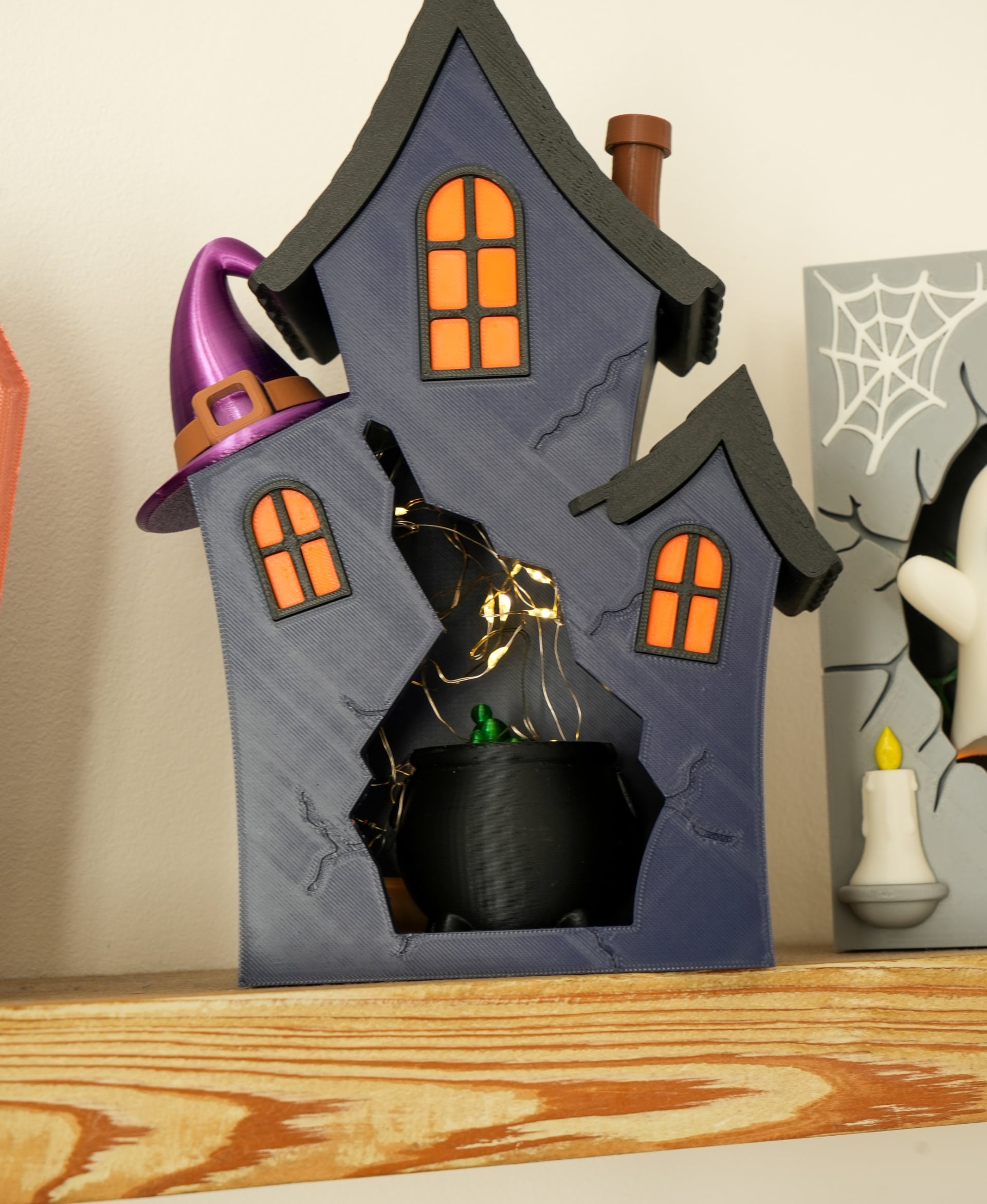Brocken brick Witch house 3d model