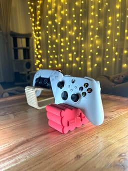 Double Controller Stand - Beach Version 3d model