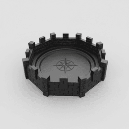 The Dice Keep 3d model