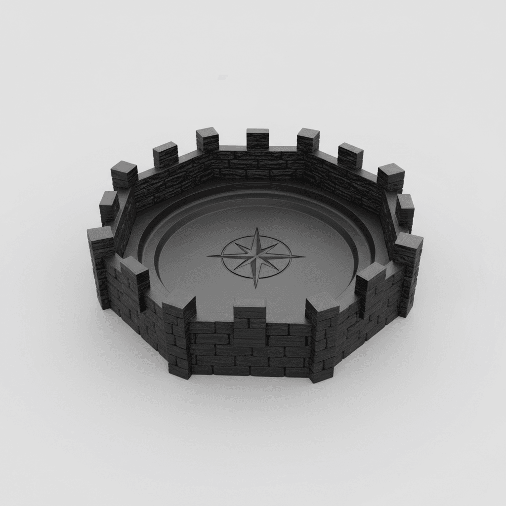 The Dice Keep 3d model