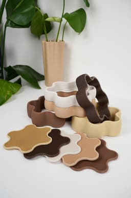 FLOWLIS Stackable Jewelry Tray Set 3d model