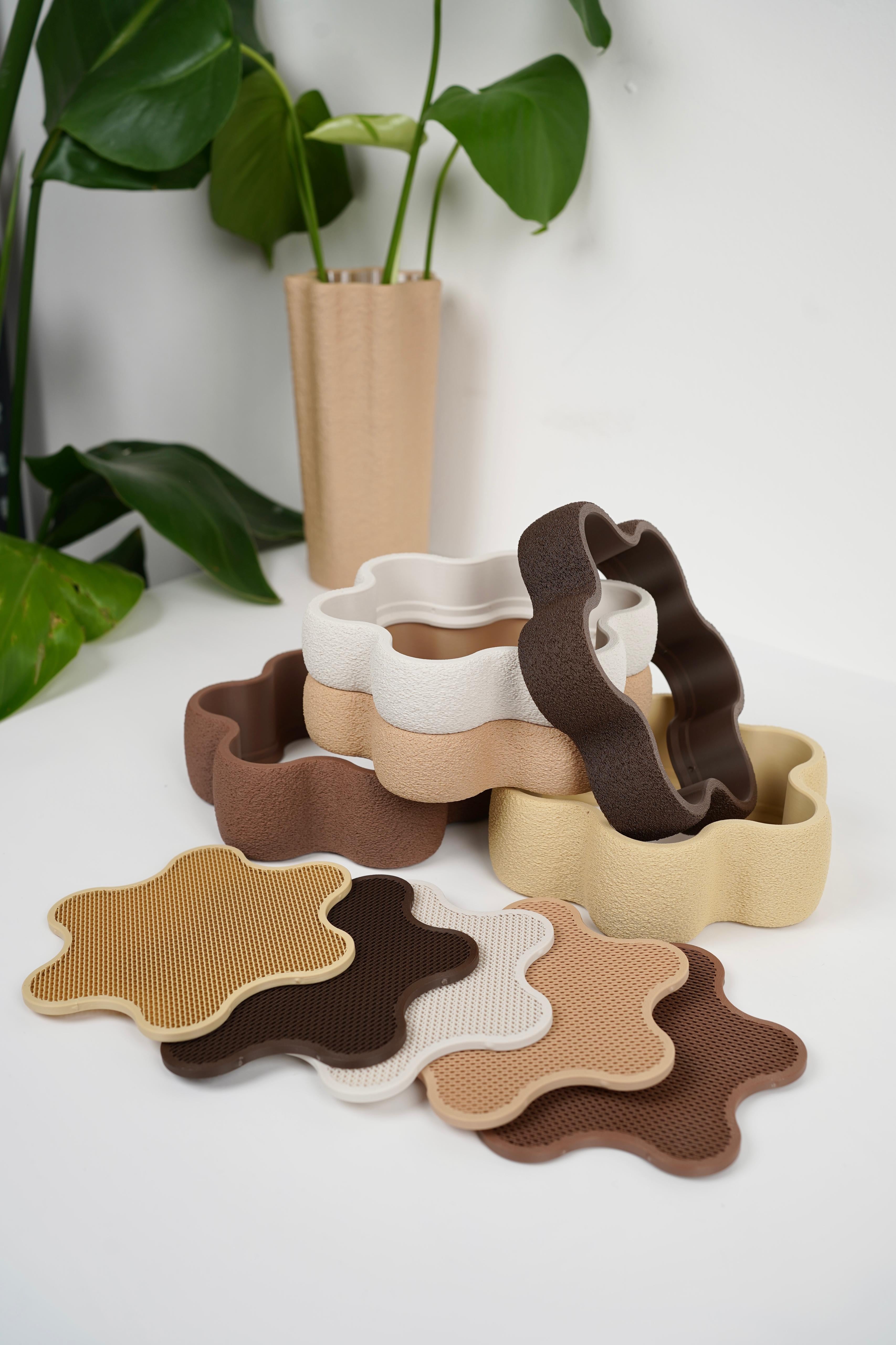FLOWLIS Stackable Jewelry Tray Set 3d model
