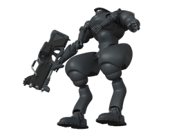 MSDF Type 303 Armoured Suit 3d model