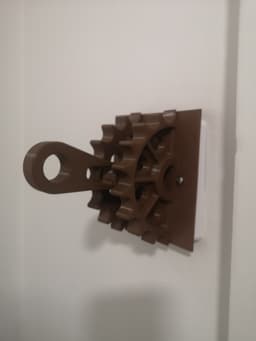 SteamPunk Lightswitch UK Adapter 3d model