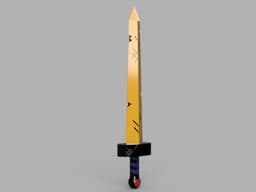 Finn's sword from adventure time 3d model