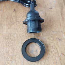 Mounting Nut for Euro Style E27 Lamp Socket 3d model