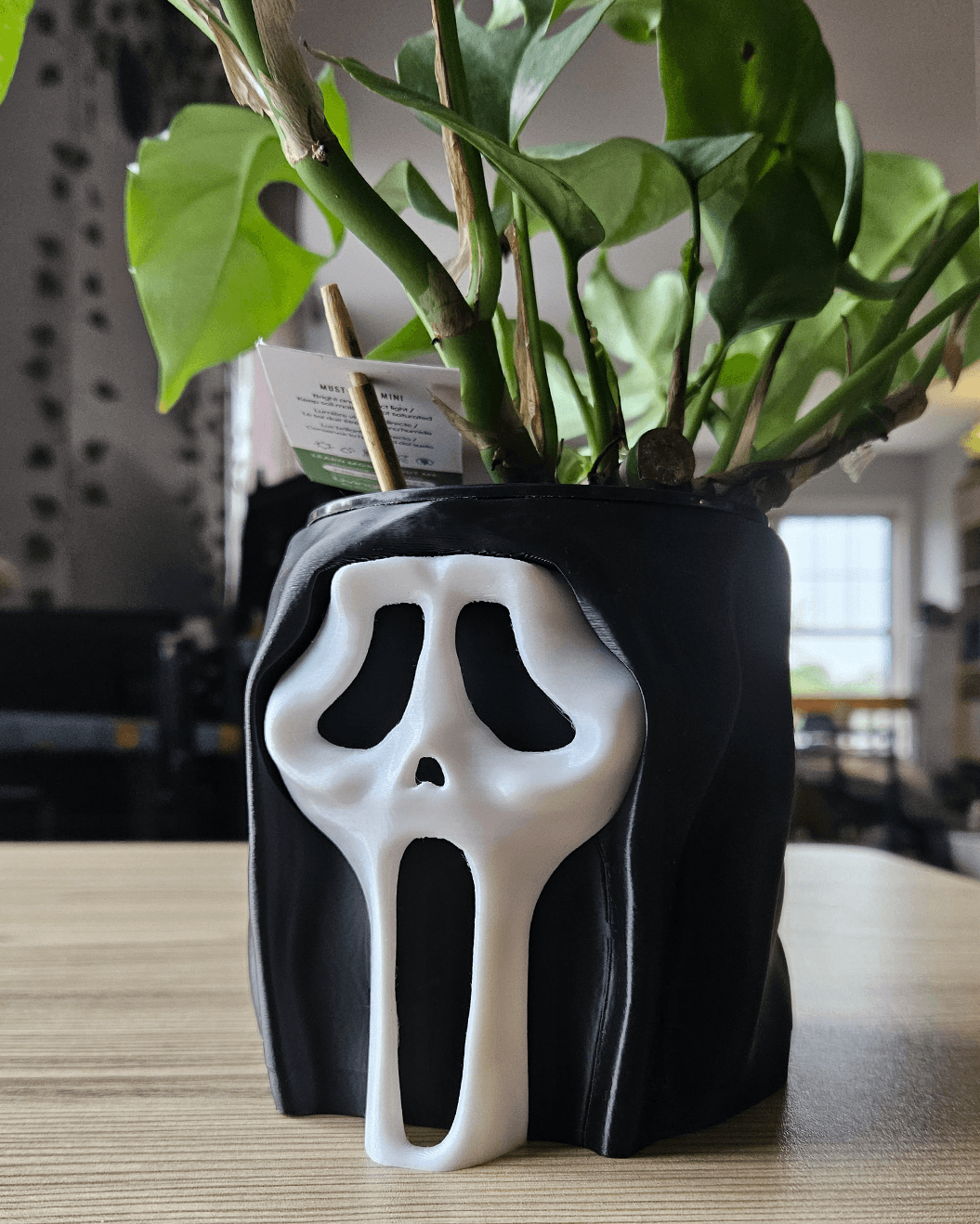 Ghost Face Hood Planter 3d model