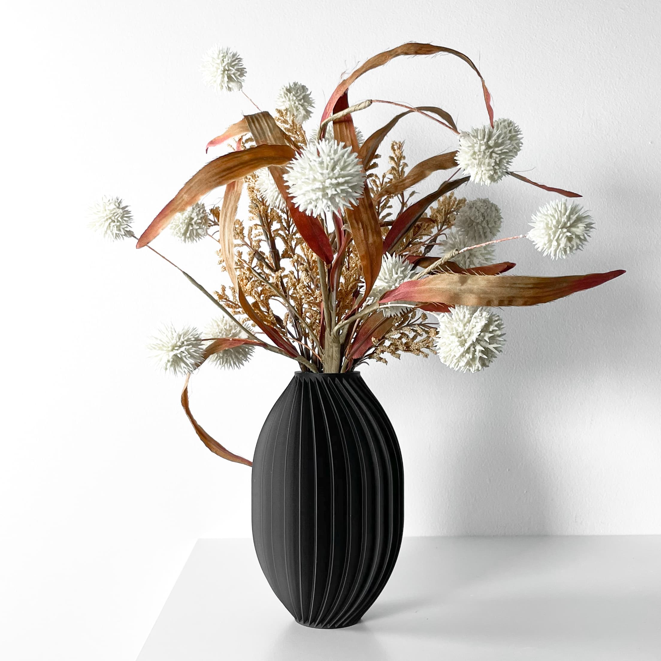 The Tivano Vase, Modern and Unique Home Decor for Dried and Flower Arrangements | STL File 3d model