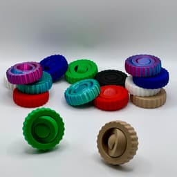 Anti Stress Fidget Gyroscope Spinner Print in Place 3d model